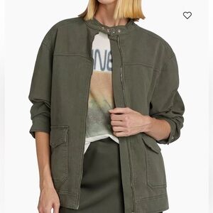 Anine Bing
Henry Stretch-Cotton Jacket size Small NWT